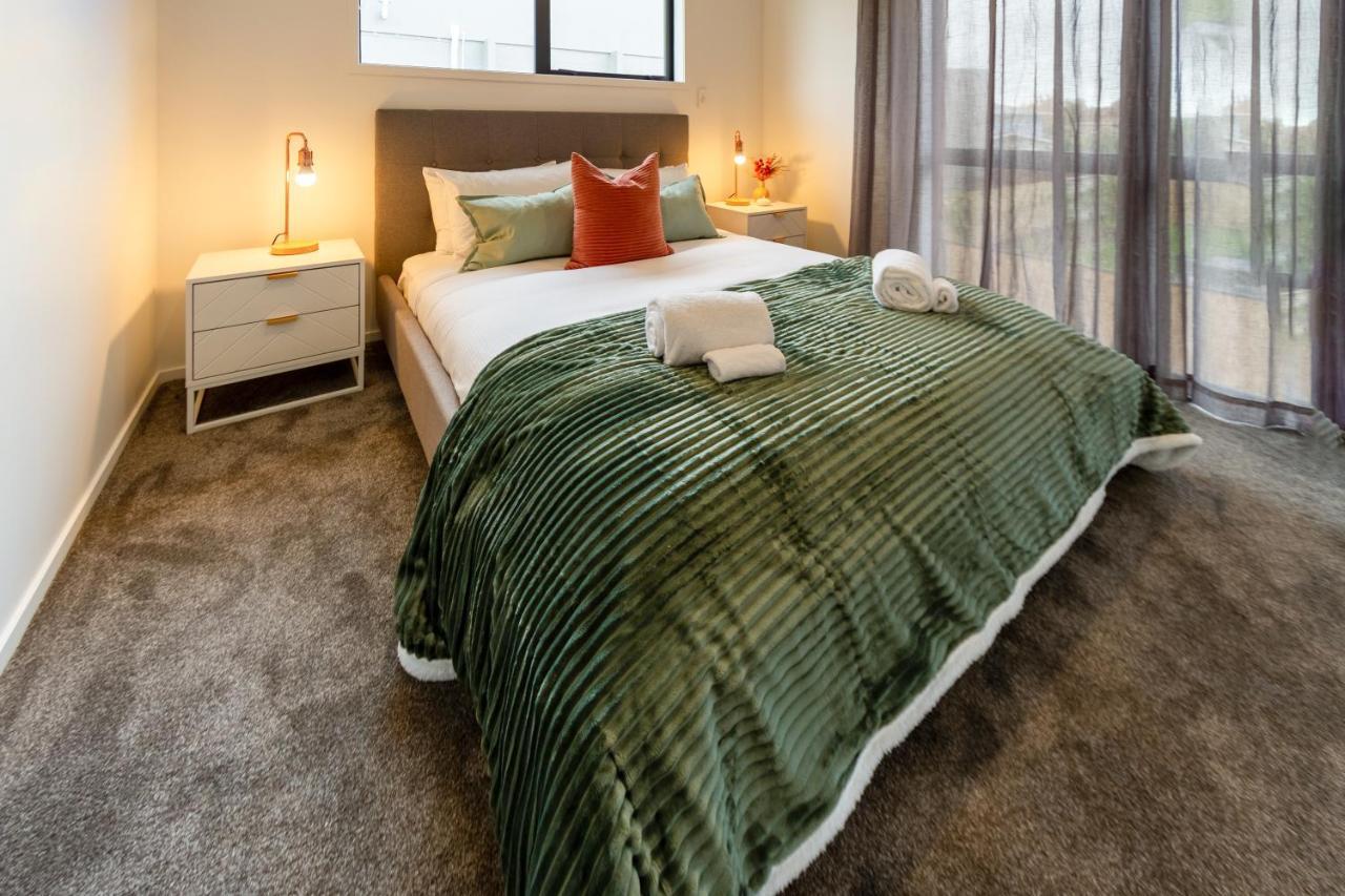 基督城Peaceful Park View Townhouse 2 Bed W/Carpark公寓 外观 照片