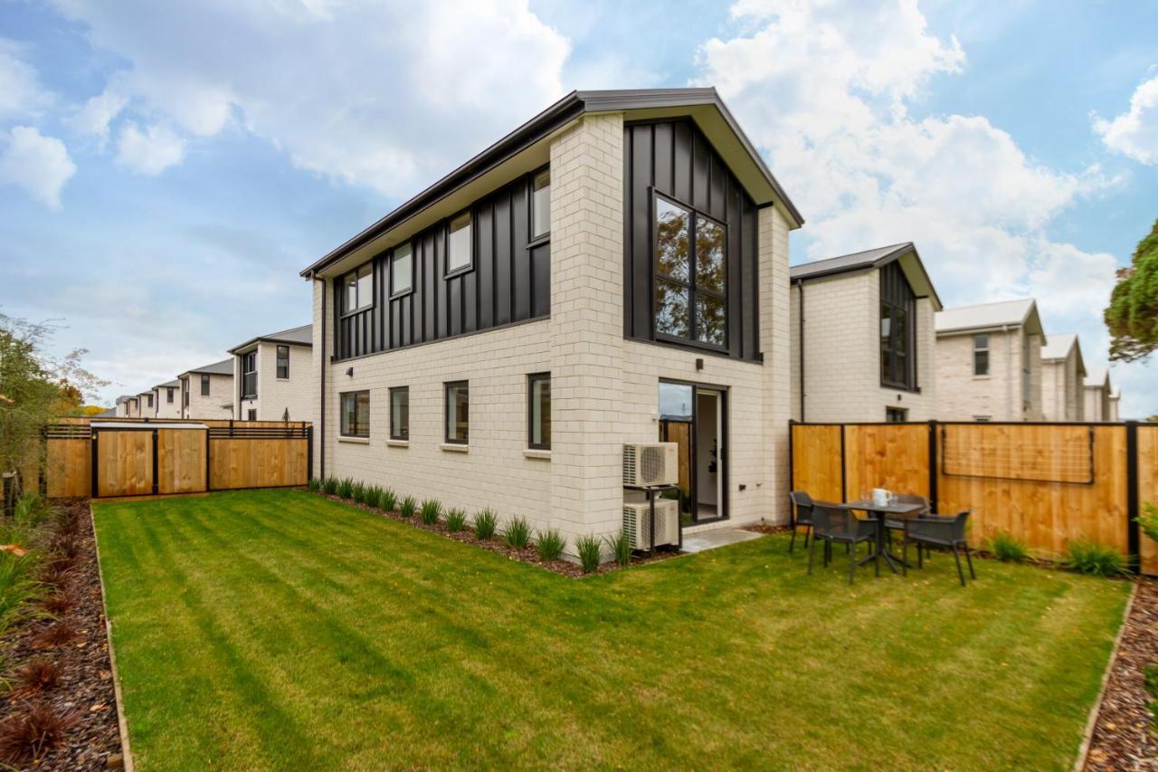 基督城Peaceful Park View Townhouse 2 Bed W/Carpark公寓 外观 照片