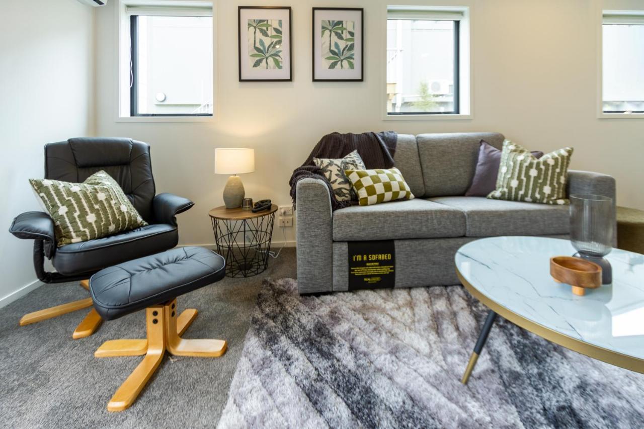 基督城Peaceful Park View Townhouse 2 Bed W/Carpark公寓 外观 照片